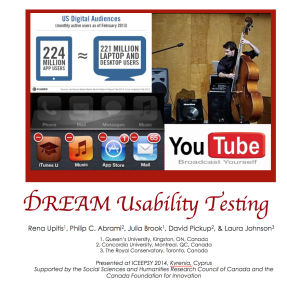 DREAM Usability Study